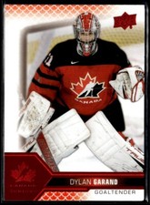 2022-23 UD Team Canada juniors red Dylan Garand #17 H8R1F
