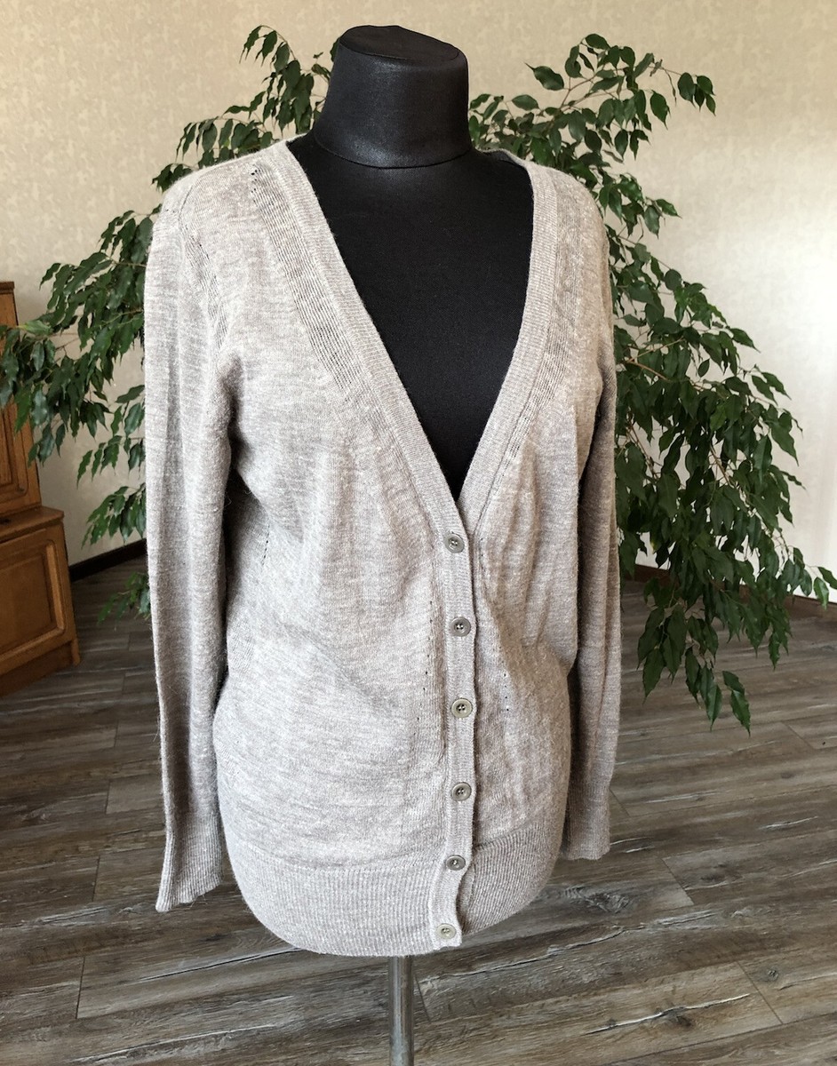 See By Chloe Womens Cardigan Long Sleeve Sweater Alpaca