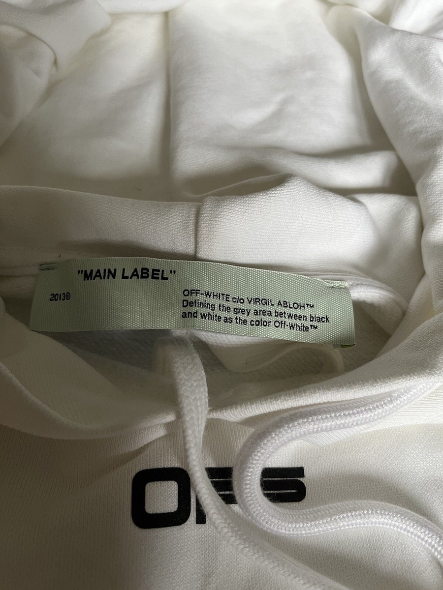 OFF-WHITE Hoodie Rare Cabin Baggage Edition NWT Unusual RRP £295