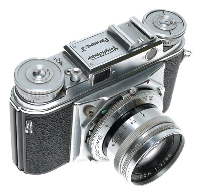 Voigtlander Prominent 124 35mm Film Camera Ultron 1:2/50 | eBay