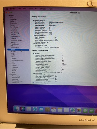 Apple MacBook Air 13.3" i5 1.8GHz 8GB RAM 250GB SSD (Mid 2017) MQD32LL/A #05 - Picture 4 of 10