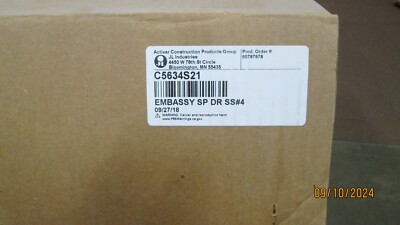 JL Industires, Embassy collection C5634S21 holds 10lb f.e. recessed,