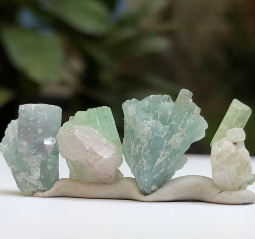 Hermosos especímenes de cristal de turmalina de Afganistán. - Imagen 3 de 5