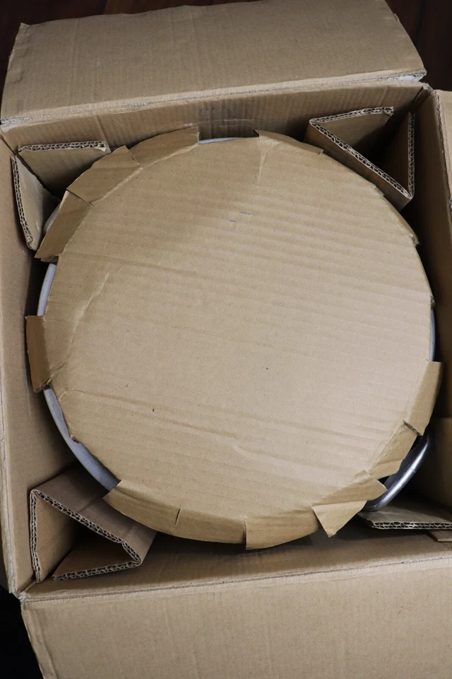 30 Qt. Aluminum Pot w/Lid Turkey Fryer, Heady-Duty Side Handles Hook - Image 3 of 4