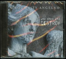 Rock City Angels Use Once And Destroy CD new hair glam melodic hard rock