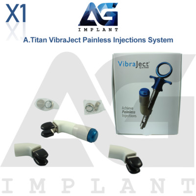 A.Titan VibraJect  Painless Injections Tool System Patented Technology Cordless