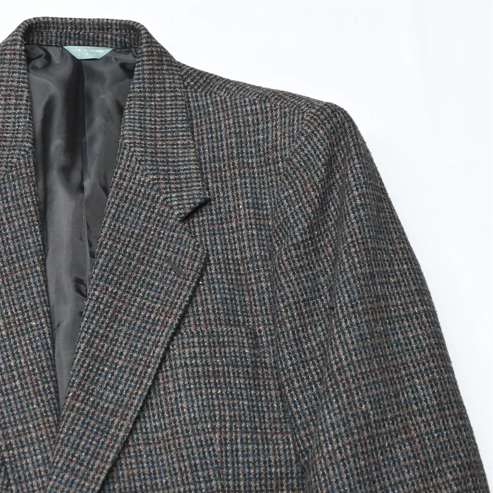 De Colección Oakton 44R Marrón Manta Tweed 32375 Hombres Blazer Abrigo Deportivo Traje Chaqueta Foto 2 de 4