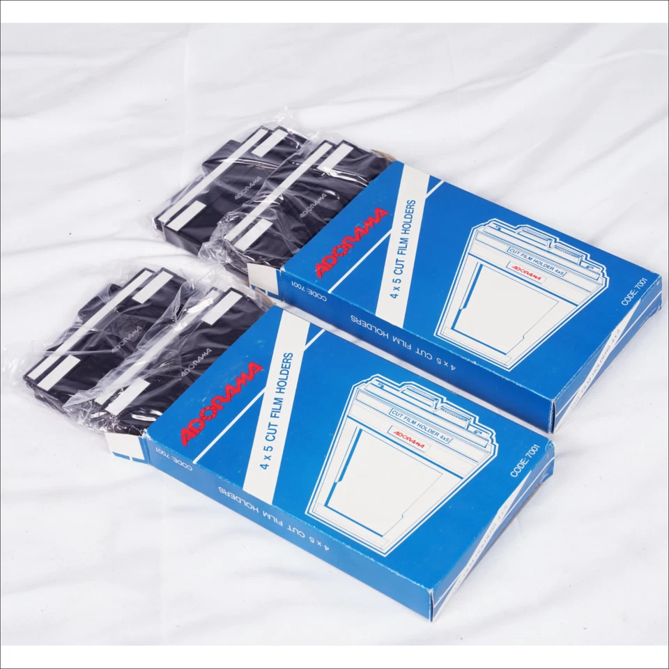 4 Pack - 4x5 Sheet Film Holder w/ 8 METAL Dark Slides BRAND NEW, BOXED, WRAPPED - Image 2 of 4