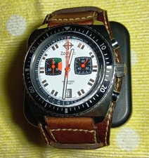 Zodiac Sea Dragon Chronograph New Movement NATO Strap Swiss Made From Japan
