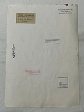 RAOUL DUFY painting DRAWING on old paper signed stamped vintage