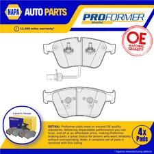 Brake Pads Set fits BENTLEY CONTINENTAL 4.0 Front 11 to 18 Proformer New