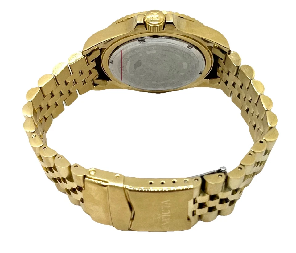 INVICTA Pro Diver Herren Uhr, Quarz, vergoldet, neue Batterie, original Box. - Bild 3 von 4