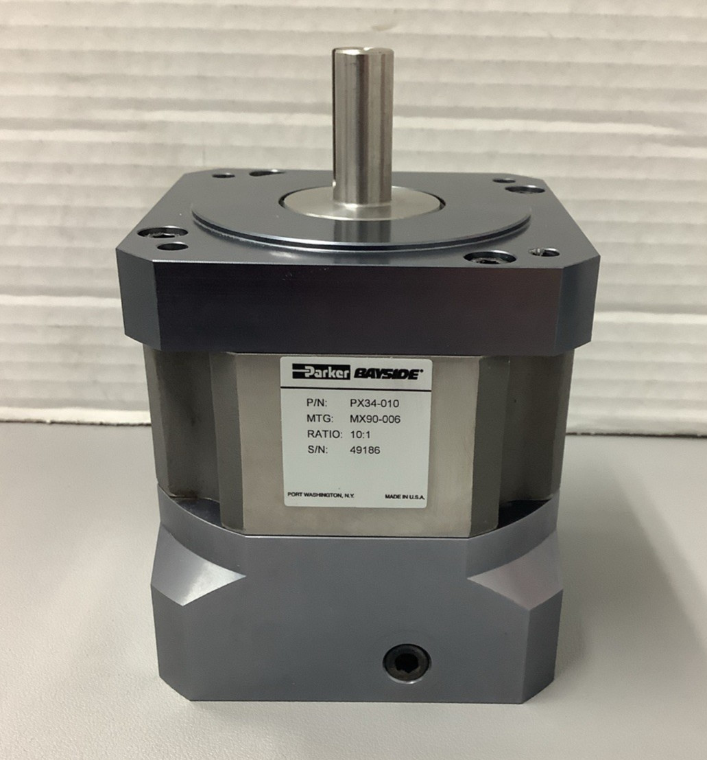 Parker PX34-010 Inline Planetary Gearhead 10:1 Ratio 1/2" Diam Shaft (r73)