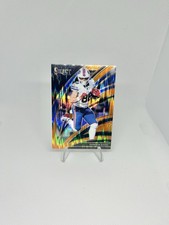 2025 Panini Select Dawson Knox /399 Club Level Black Orange Prizm Buffalo Bills