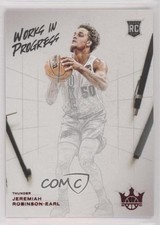 2021 Panini Court Kings Works in Progress Ruby /149 Jeremiah Robinson-Earl 0qw3