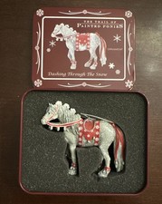 The Trail Of Painted Ponies Dashing Through The Snow Ornament With Box 12446