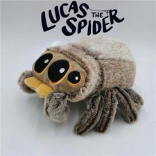 Lucas the Spider Plush Toy Soft Stuffed Pillow Doll Anime Kids Room Decor Gift