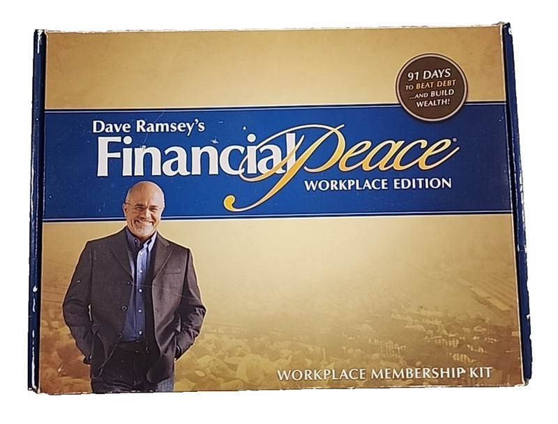 💰Dave Ramsey's Financial Peace University Workbook Books CDs Set Financial NEW