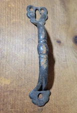 Cast Iron Door/Gate Handle 5.5" Antique Primitive Victorian Hardware Thumb Latch