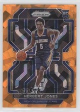 2021-22 Panini Prizm Orange Ice Prizm Herbert Jones #329 0ym4
