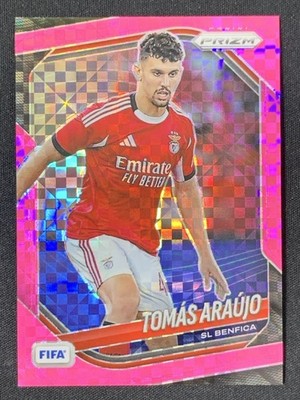 Tomas Araujo 2025-26 Panini Prizm FIFA Pink Power Base /75 #224