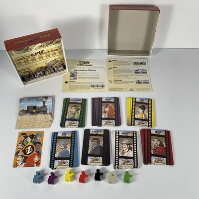 Asmodee Colt Super Express Board Game Ludonaute 2020 100% Complete