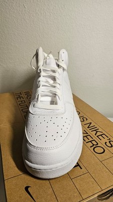 Size 12 - Nike Court Vision Next Nature Mid Triple White