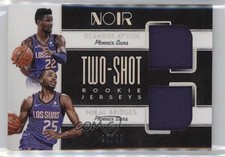 2018 Panini Noir Two-Shot Rookie Jerseys 28/99 DeAndre Ayton Mikal Bridges 1g89