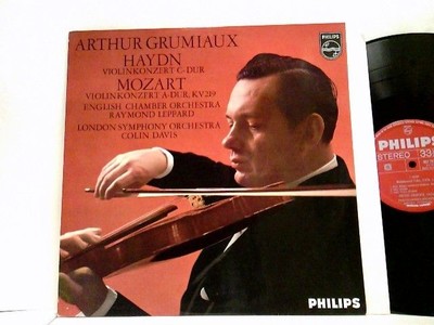 Haydn·Violin Concerto In C, Mozart·Violin Concerto In A, KV. 219 Grumiaux, Arthu