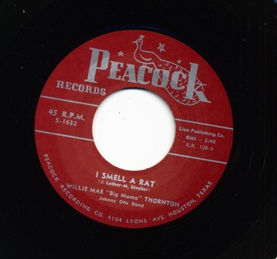 Willie Mae (Big Mama) Thornton - I Smell A Rat - They Call Me Big Mama (7inch...