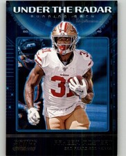 2020 Score Raheem Mostert Under the Radar #UR-RM San Francisco 49ers