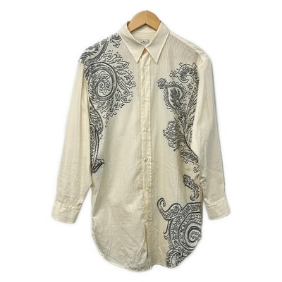 ETRO Beige Black Men's Shirt