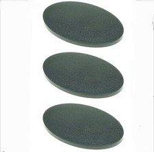 Lot Of 3 105x70mm Oval Bases, 105mm x 70mm, For Warhammer 40k AoS, 70x105mm