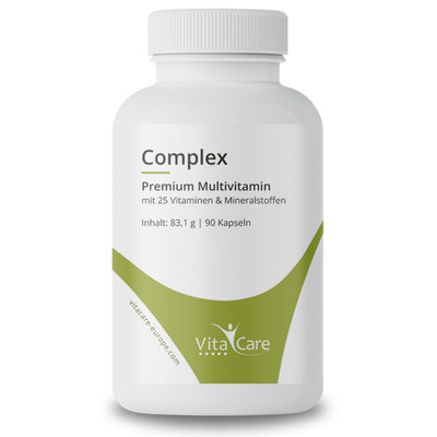 Complex Multivitamin - mit 25 Vitaminen & Mineralien