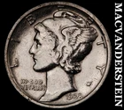 1938-D Mercury Dime- Silver- Scarce Better Date No Reserve #J2458