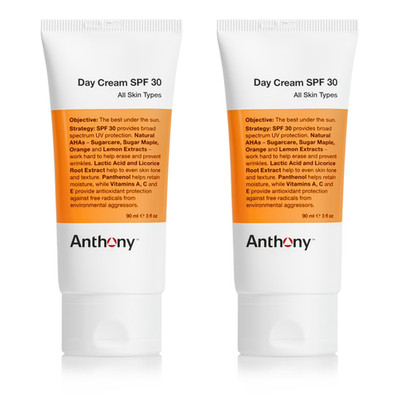Anthony Day Cream SPF 30 Men s Face Moisturizer - ***EXP 10/25*** Pack Of 2