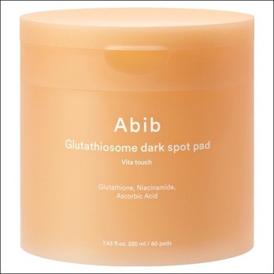 Abib Glutathiosome Dark Spot Pad Vita Touch Brightening Toner 60 Pads 220ml