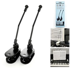 Piano Music Book Clip Universal Adjustment Sheet Music Clip Page Holder Music...