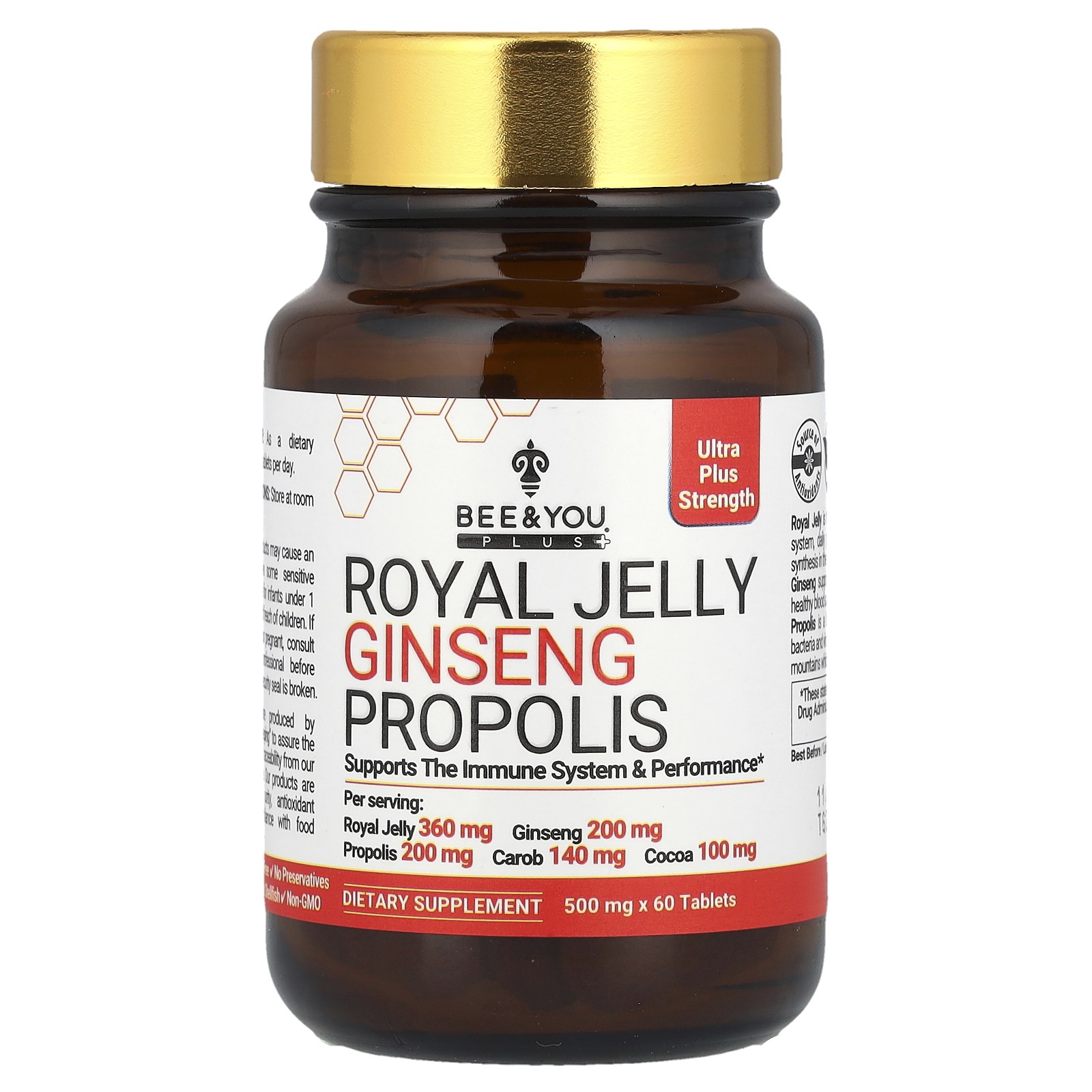 Royal Jelly Ginseng Propolis 60 Tablets 5090₽