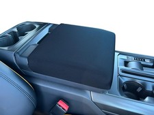 Neoprene Center Console Cover for Ford F150 w/Work Surface 2021-2026 Black