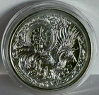 Clock Tower of Eldertide 1 oz .999 Silver BU Round in Capsule Lot #061