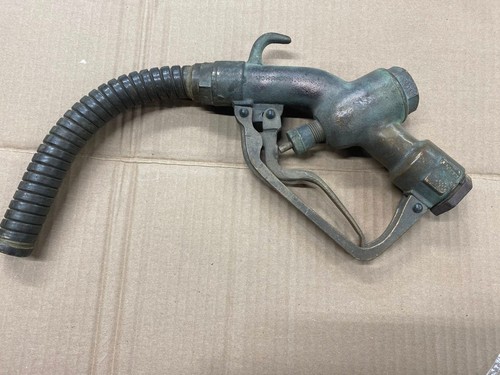Morrison Bros. Fig. 227C Vintage Brass Fuel Nozzle Dubuque Iowa Collectible