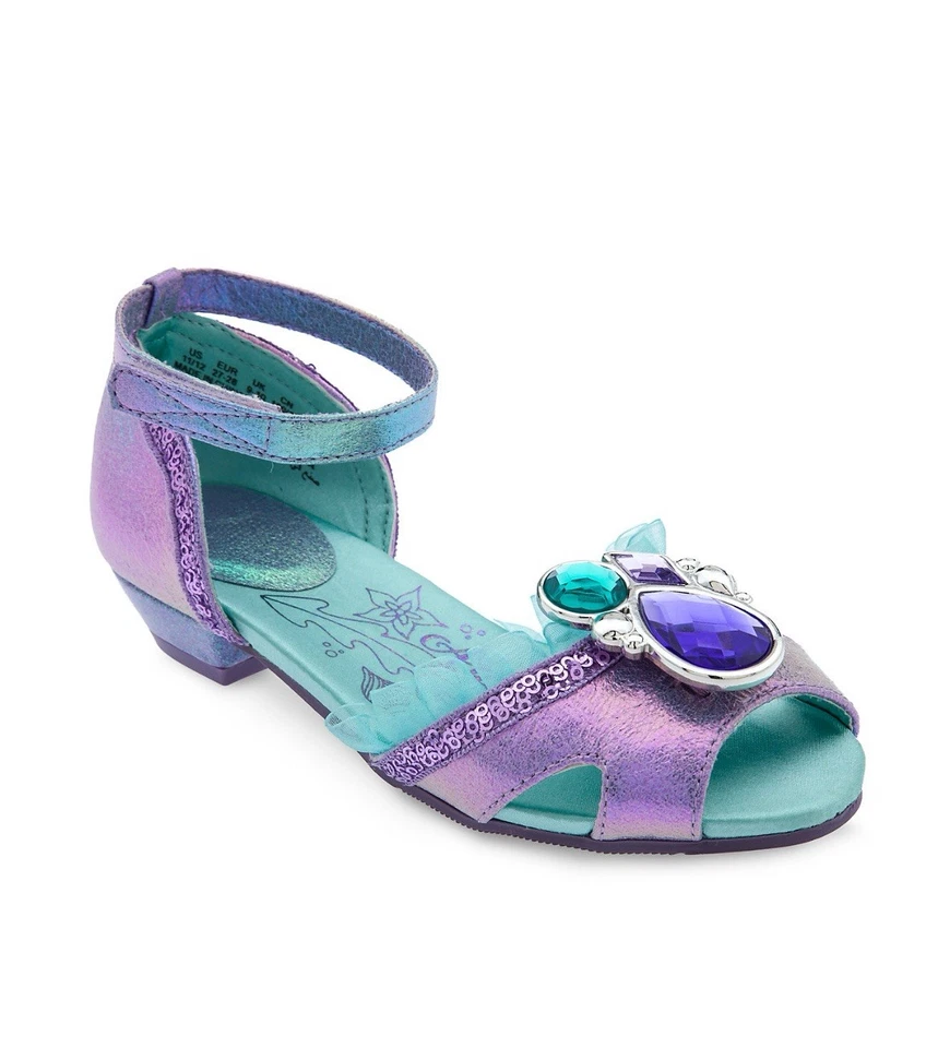Disney Ariel Costume Shoes – The Little Mermaid, Size 11/12 - Image 2 of 4