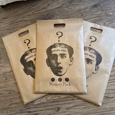 (Lot of 3) Trader Joe's 2025 ''Mystery Packs'' 9 Total Bags from Around the U.S.A