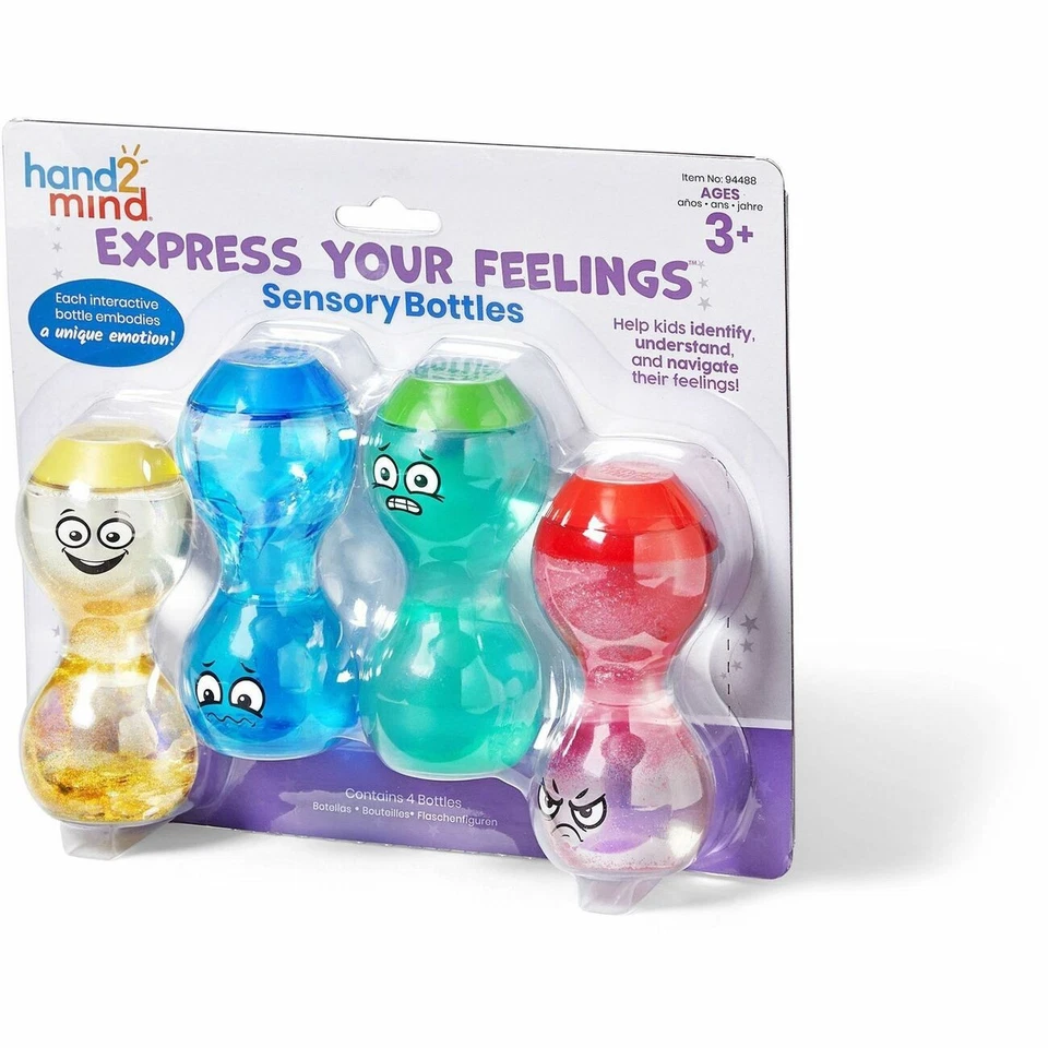 Botellas sensoriales Learning Resources Express Your Feelings (lrn-94488) (lrn94488) Foto 2 de 4