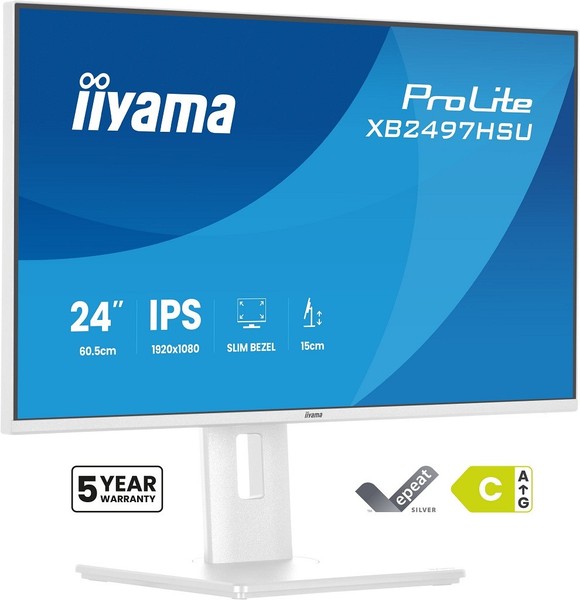 "Iiyama Prolite XB2497HSU-W1 - 60,5 Cm (23.8\") 1920 X 1080 Pixel Full HD L #EG367"-image