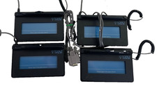 *LOT OF 4* Topaz Systems T-S460-HSB-R & 1x T-S460-B-R Electronic Signature Pad