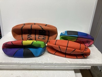 Basketbälle 1 große Spalding NBA 3 Slazenger Bälle