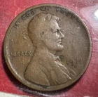 1911S US LINCOLN Cent! "San Francisco" Mint! Semi Key Date! VG! Old Coin