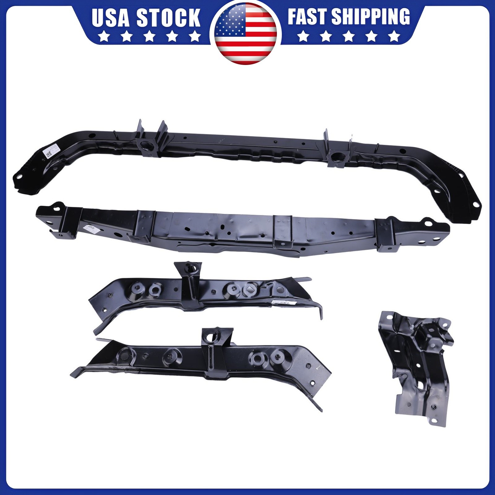 FOR 2014-2020 NISSAN ROGUE RADIATOR CORE SUPPORT BRACKET LH RH UPPER LOWER 5PCS